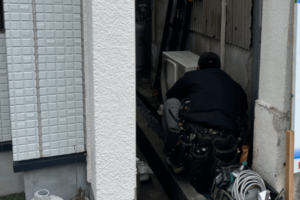 串木野市でエアコン取り付け工事！お盆明けもお任せください